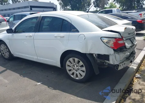 2011 Chrysler 200 Lx from USA, damaged, VIN 1C3BC4FB4BN562753